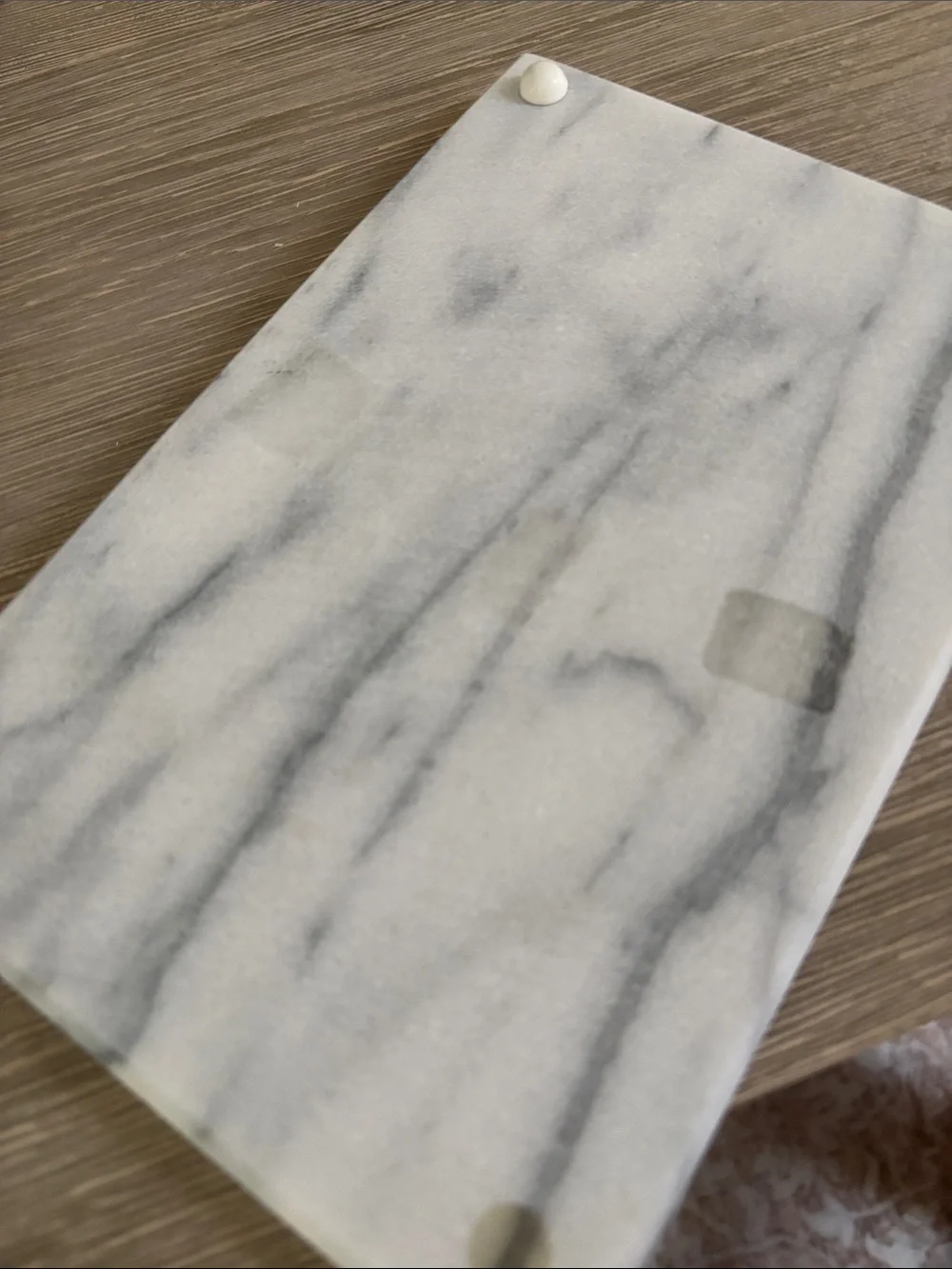 Crate&Barrel French Kitchen Marble Small Cutting Board, never used